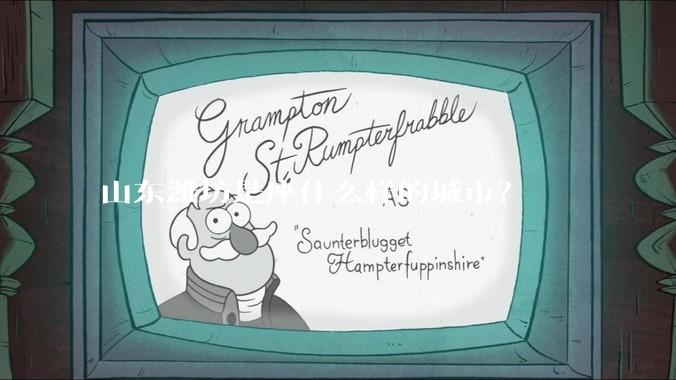 山东潍坊是座什么样的城市？