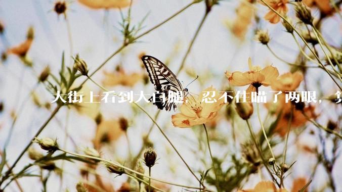 大街上看到大白腿，忍不住瞄了两眼，算不算不尊重女性？